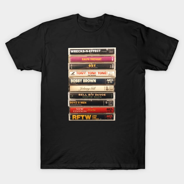 New Jack Swing Cassettes T-Shirt by HustlerofCultures